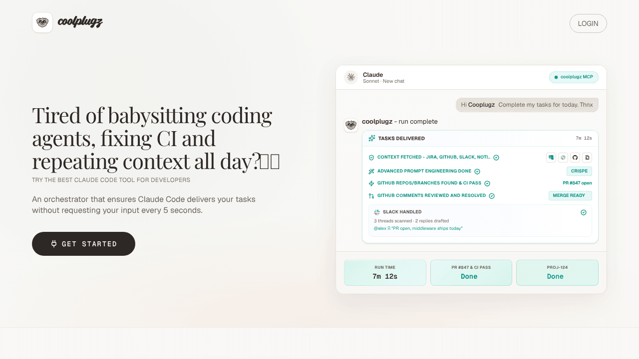 coolplugz website screenshot