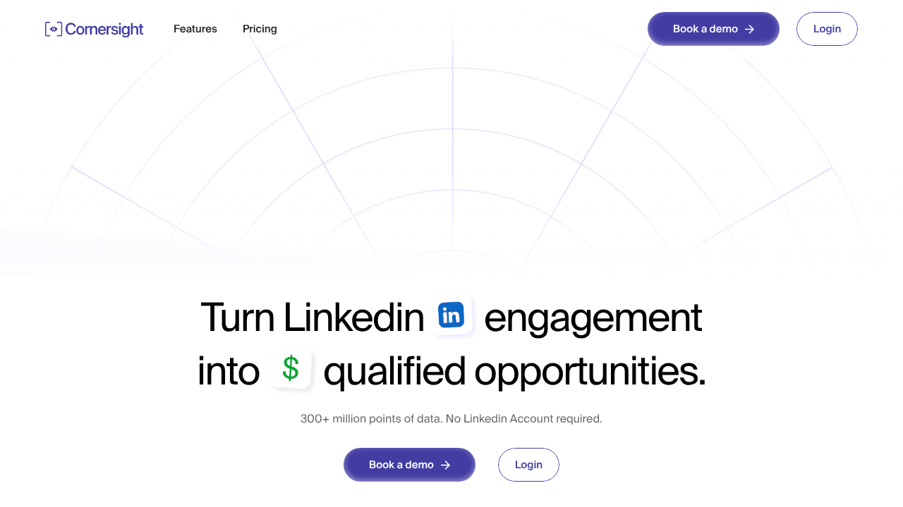 Cornersight website screenshot