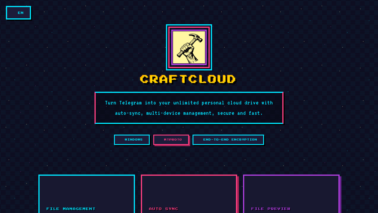 CraftCloud website screenshot
