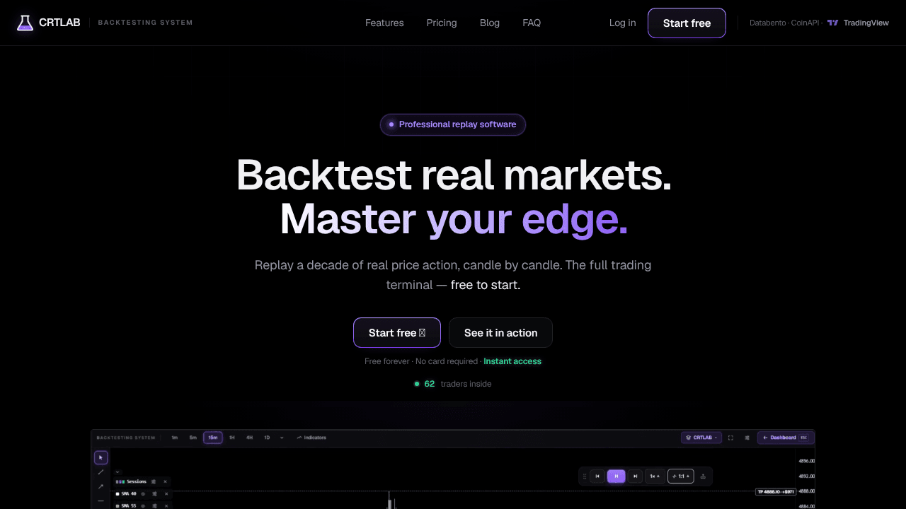 CRTLAB website screenshot