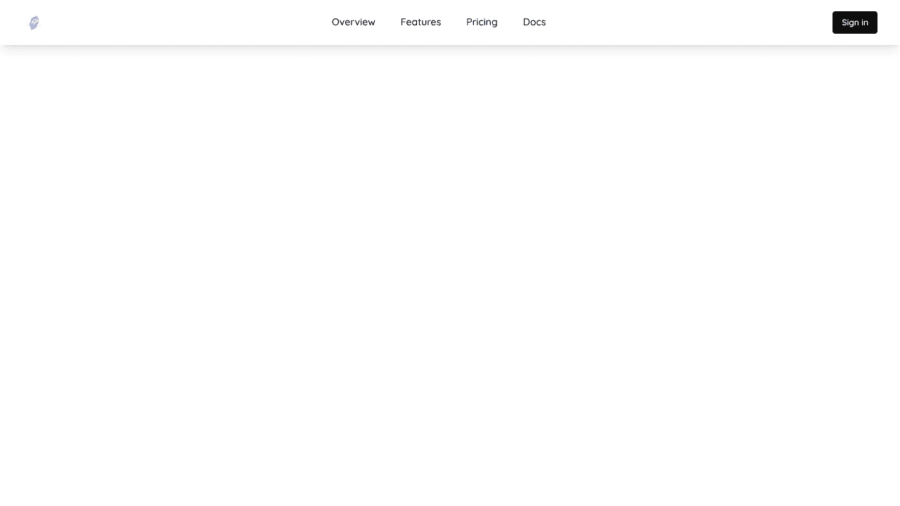 Crystade website screenshot