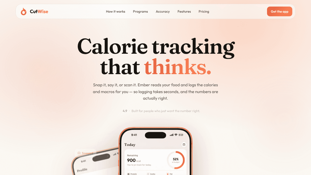 CutWise website screenshot