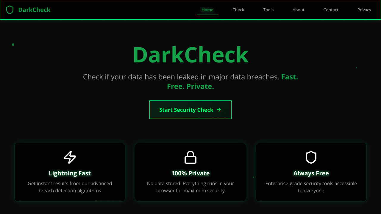 DarkCheck