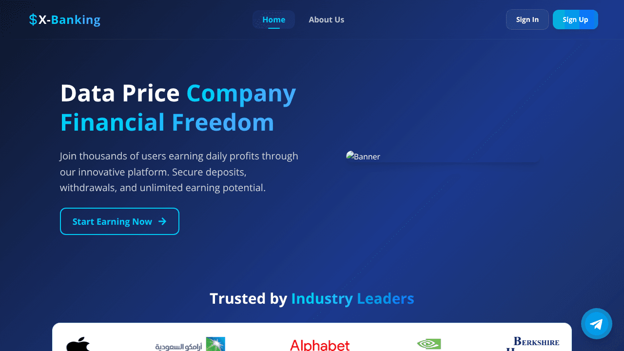 Data Price Company Ltd website screenshot