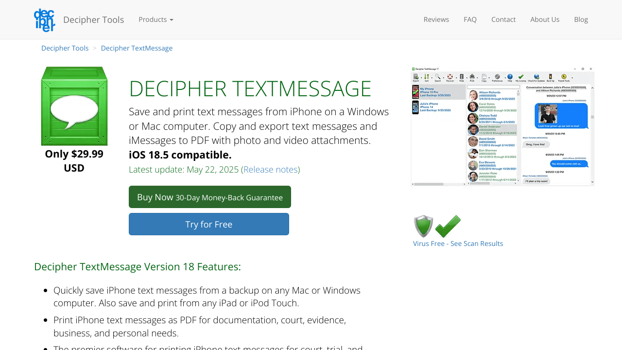 Decipher TextMessage