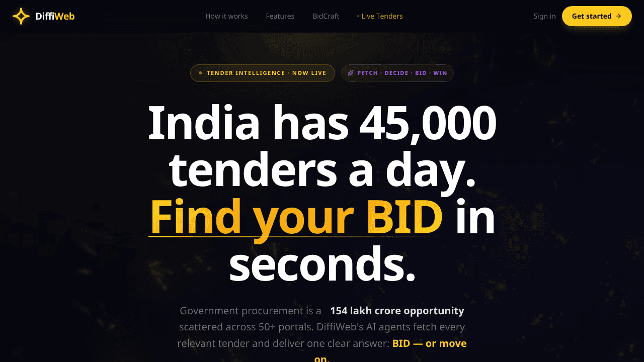 DiffiWeb website screenshot