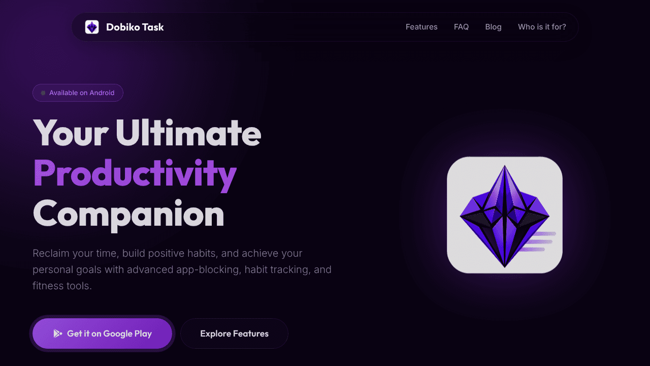 Dobiko Task website screenshot