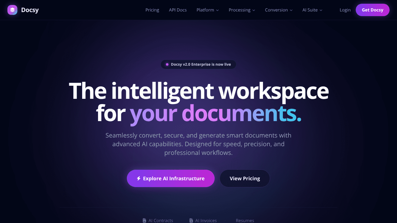 Docsy website screenshot