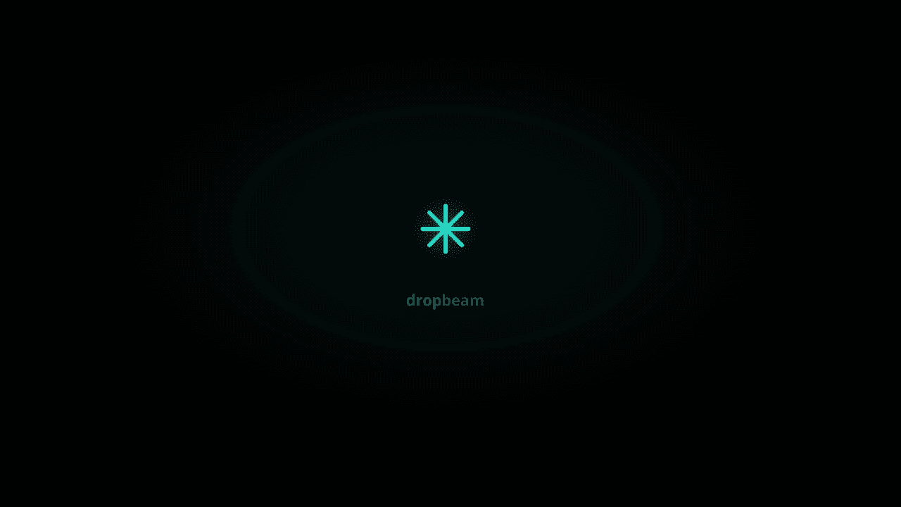DropBeam website screenshot
