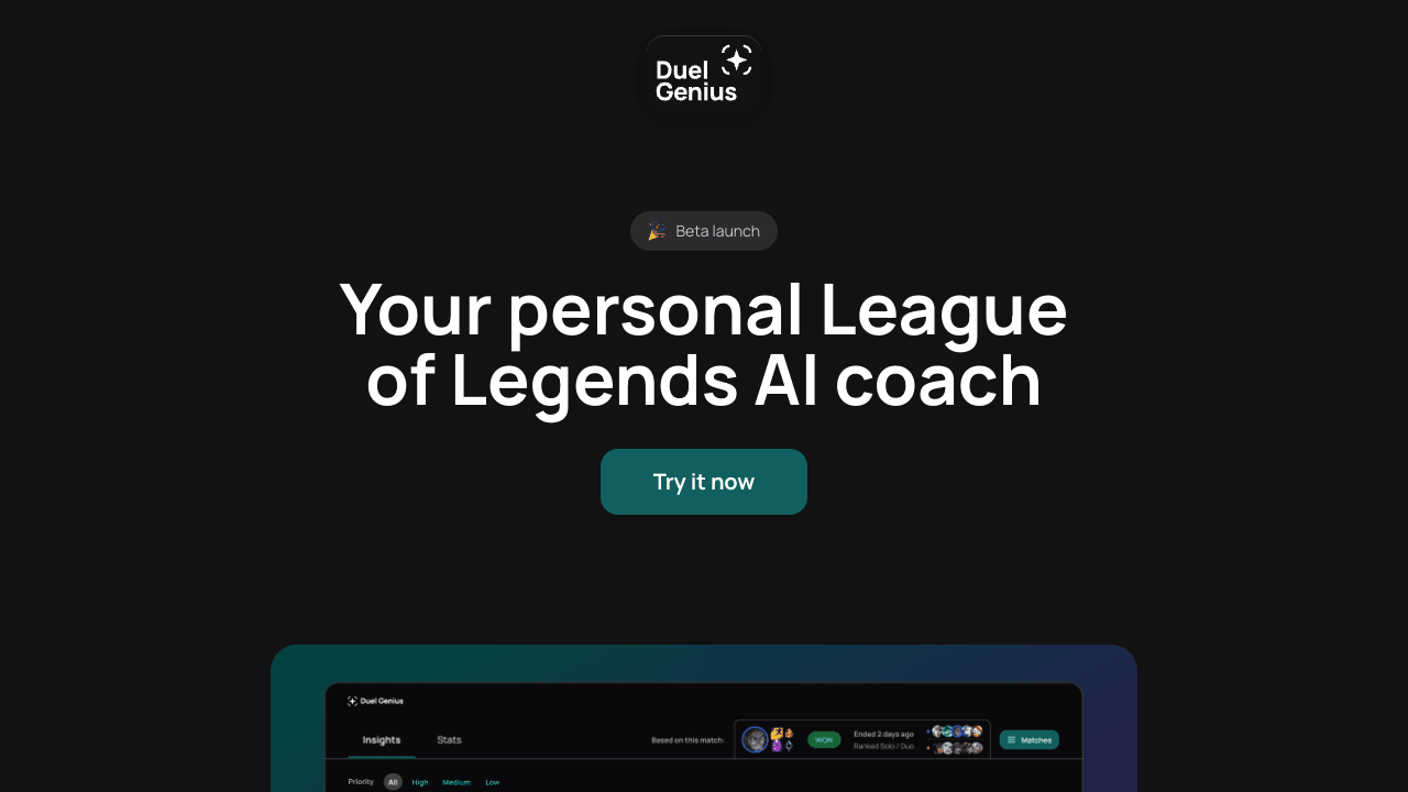 DuelGenius AI Coach
