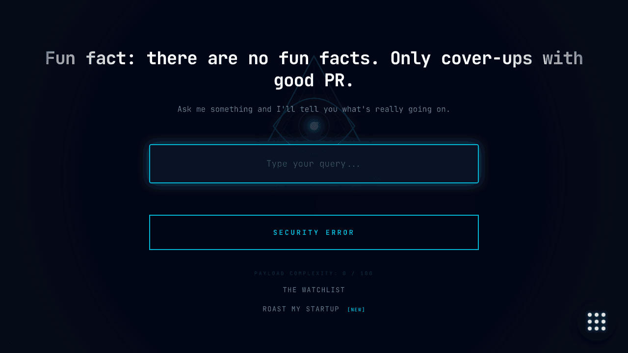 Dumb Question website screenshot