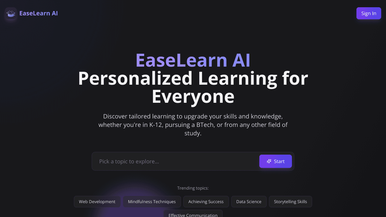 EaseLearn AI