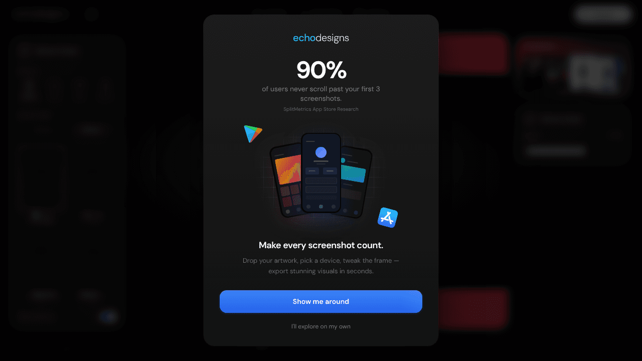 echodesigns website screenshot