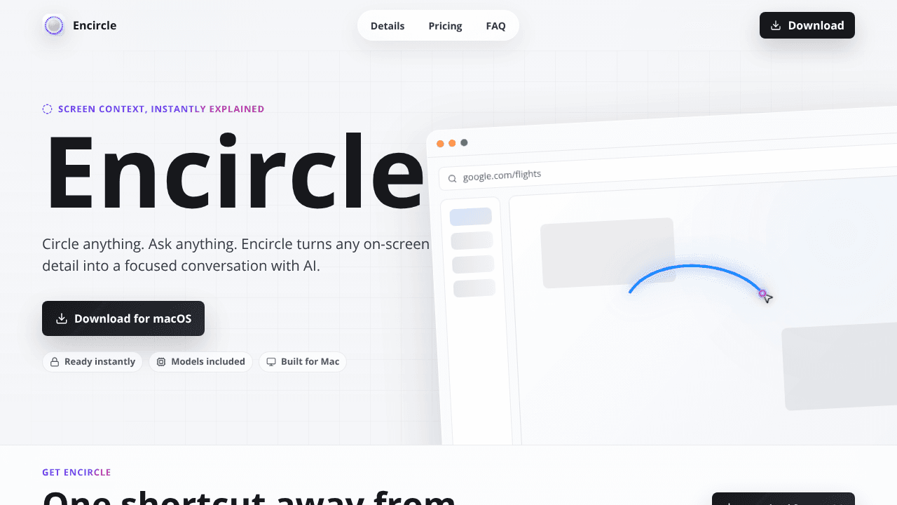 Encircle website screenshot