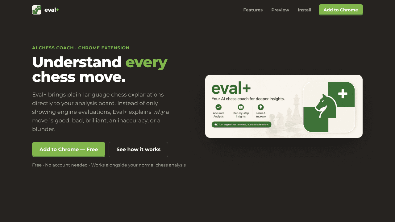 eval+ website screenshot