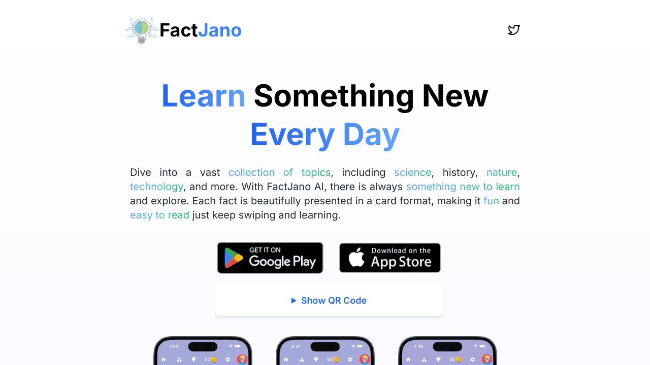 FactJano: Fun & Easy Learning