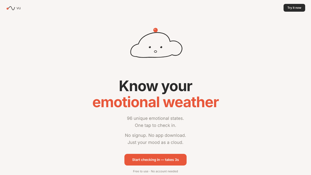Feelvu website screenshot