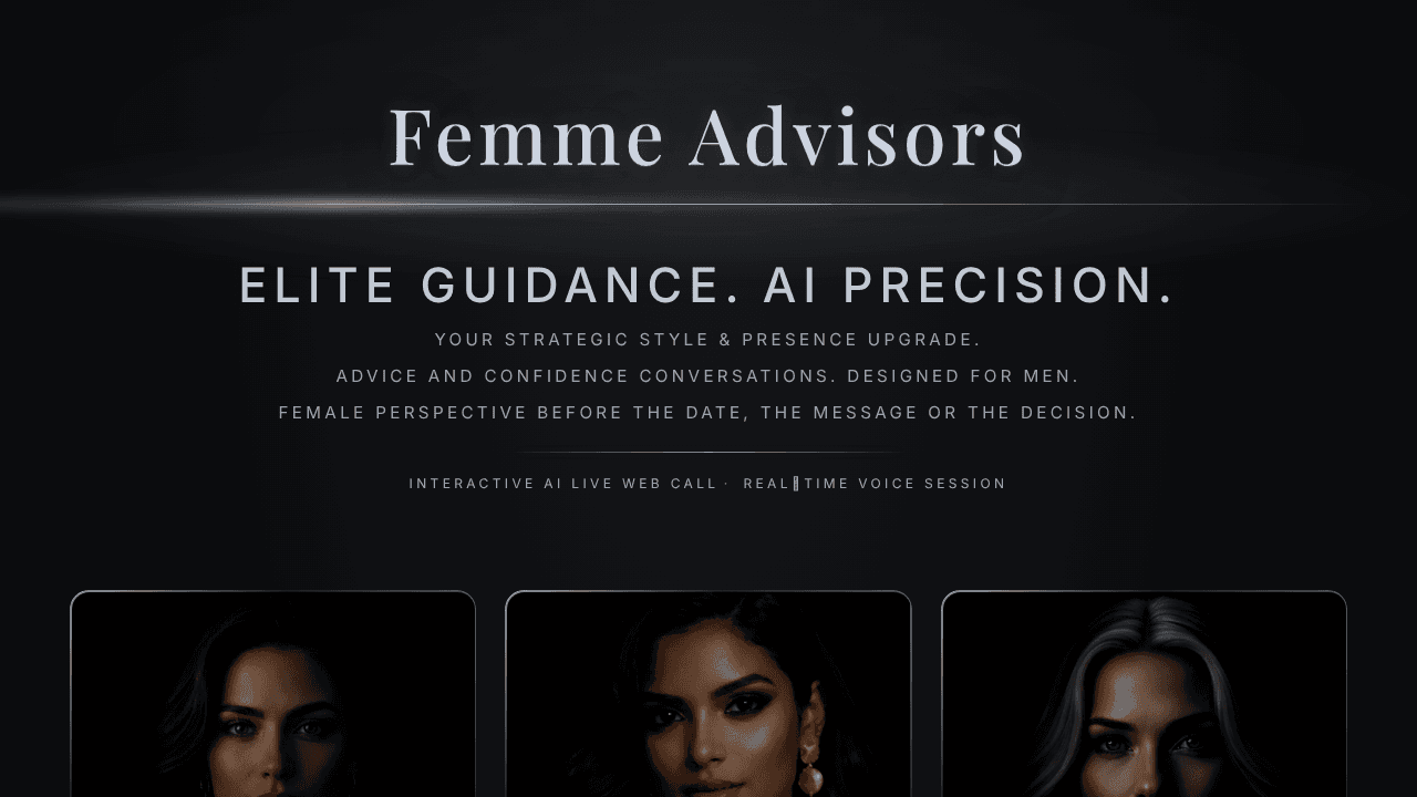 Femme Advisors website screenshot