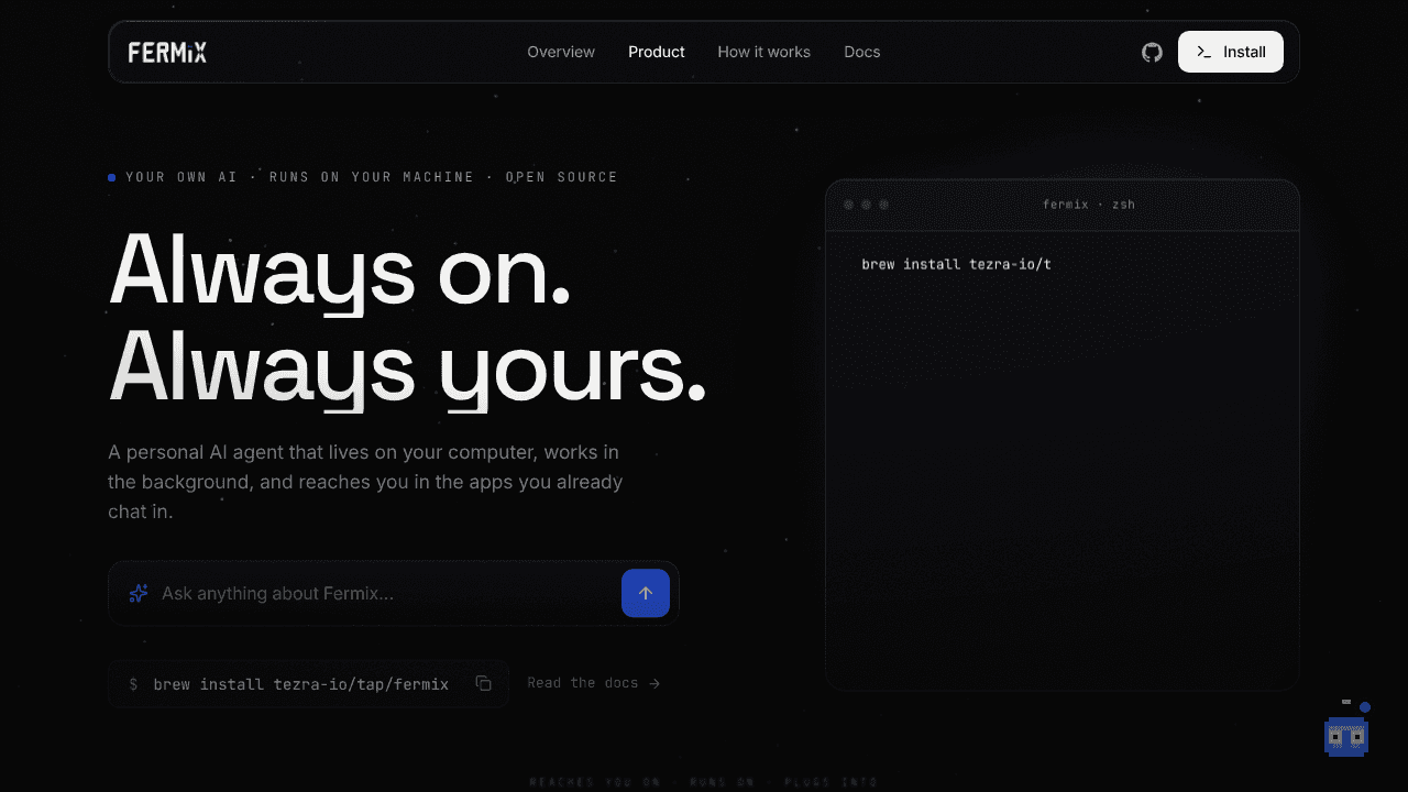 FERMIX website screenshot