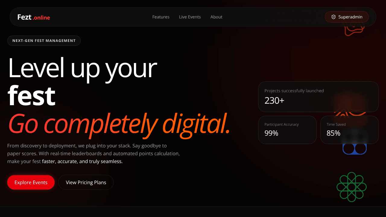 Fezt Online website screenshot