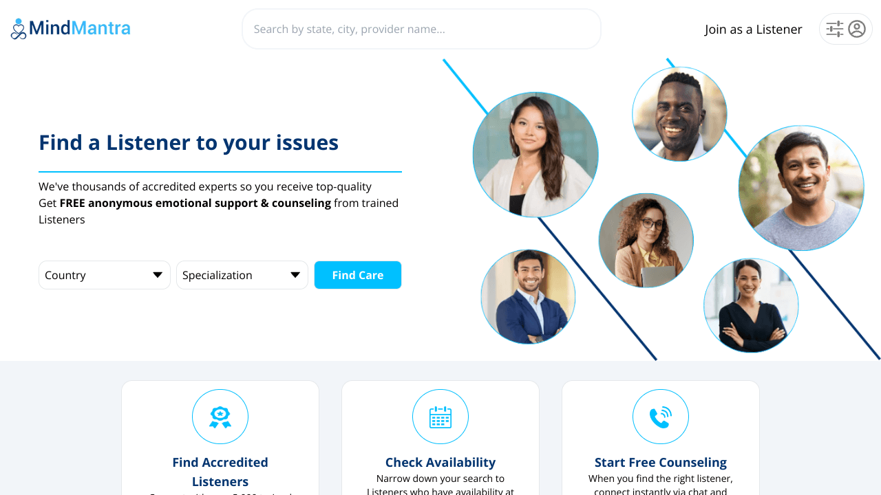 Find Free Online Listeners