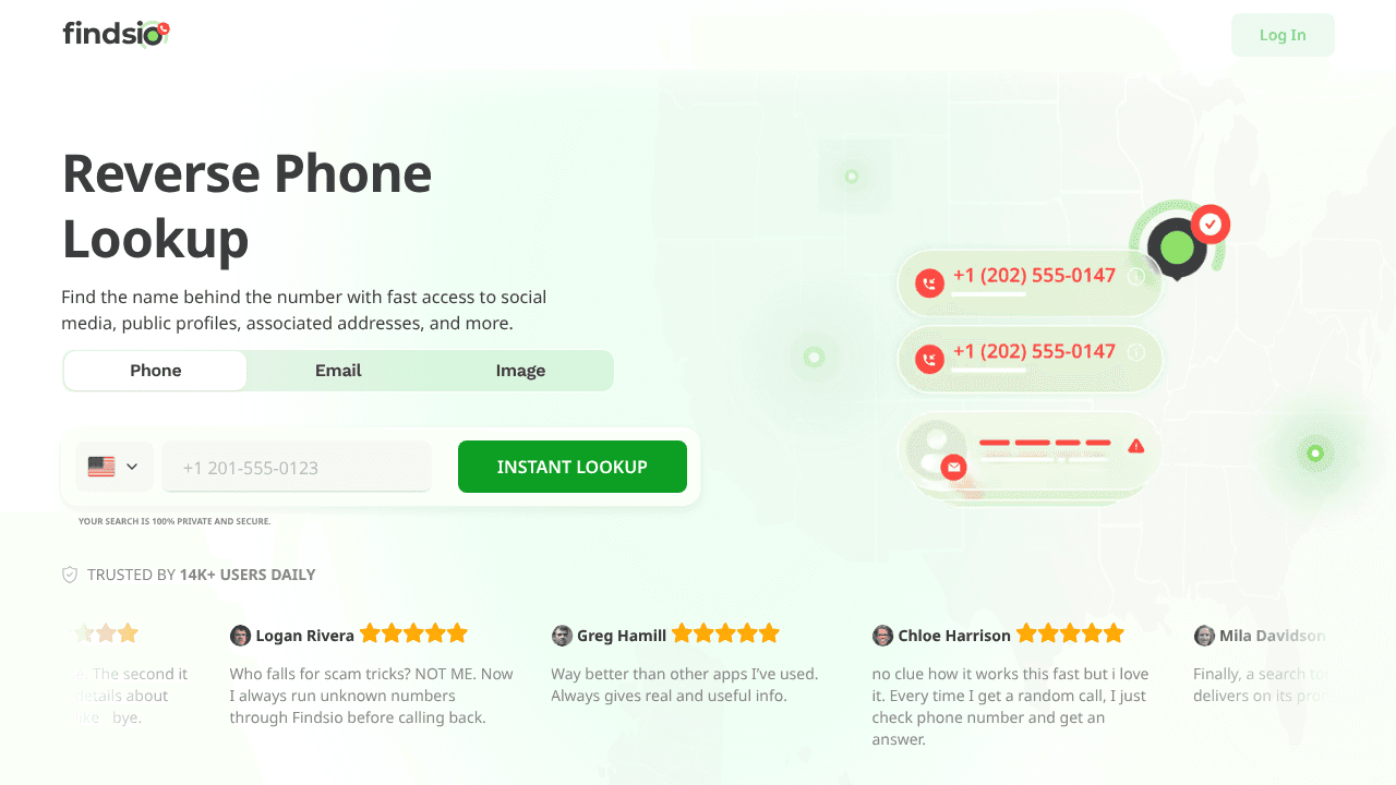 Findsio website screenshot