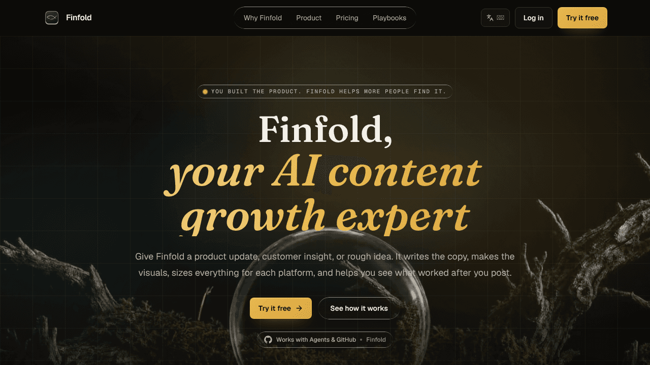 Finfold website screenshot