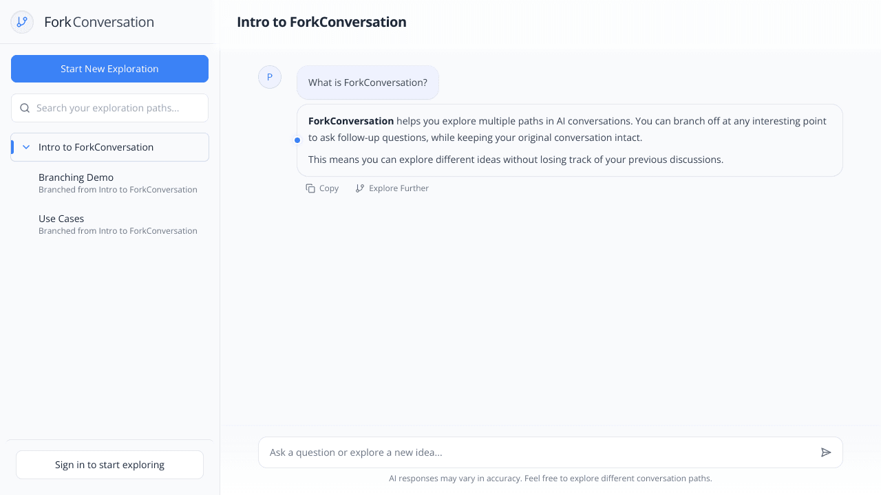 ForkConversation
