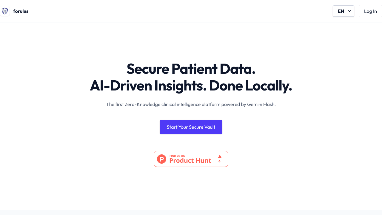 forulus website screenshot