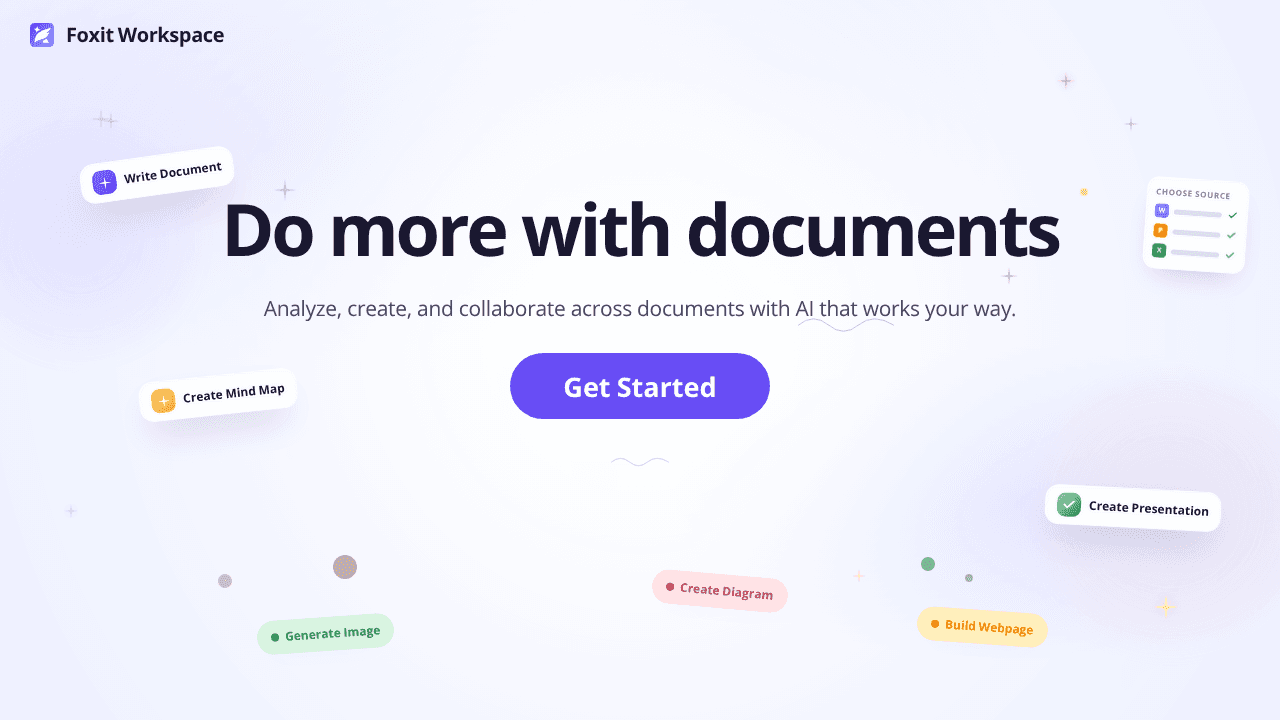 Foxit Workspace website screenshot
