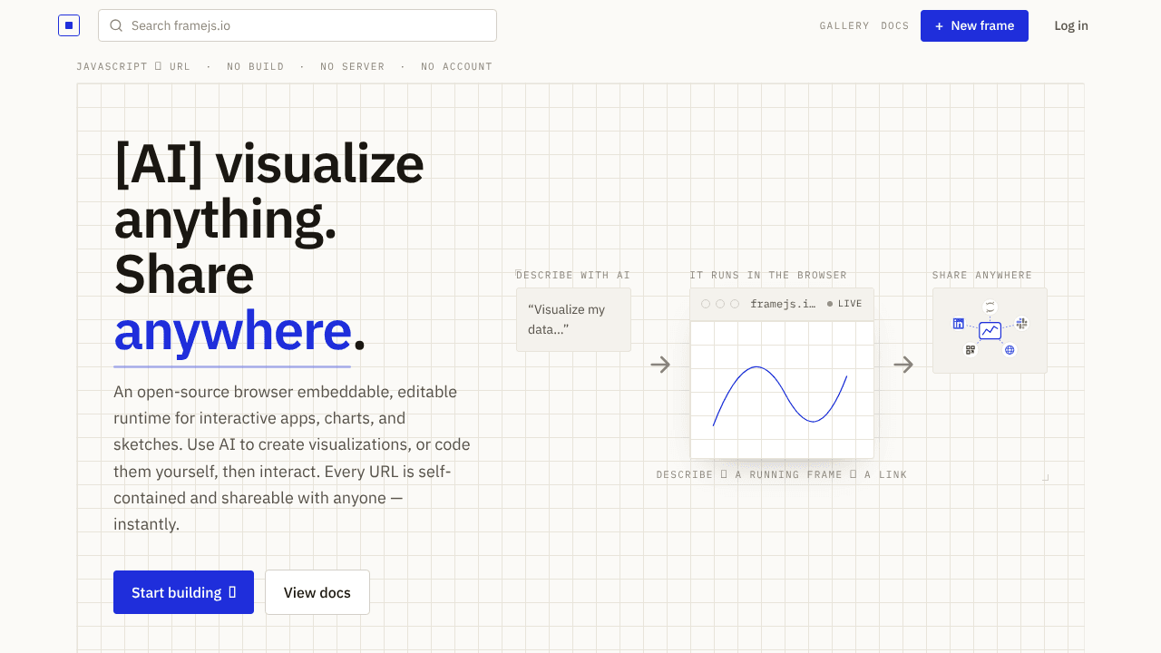 framejs website screenshot