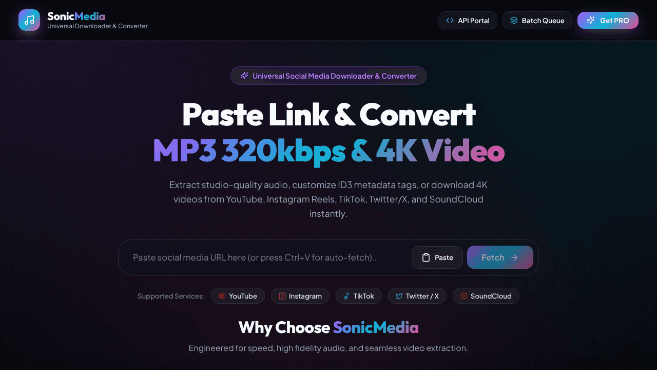 Free & Fast) website screenshot