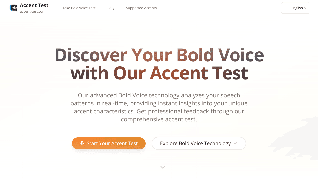Free Online Accent Test