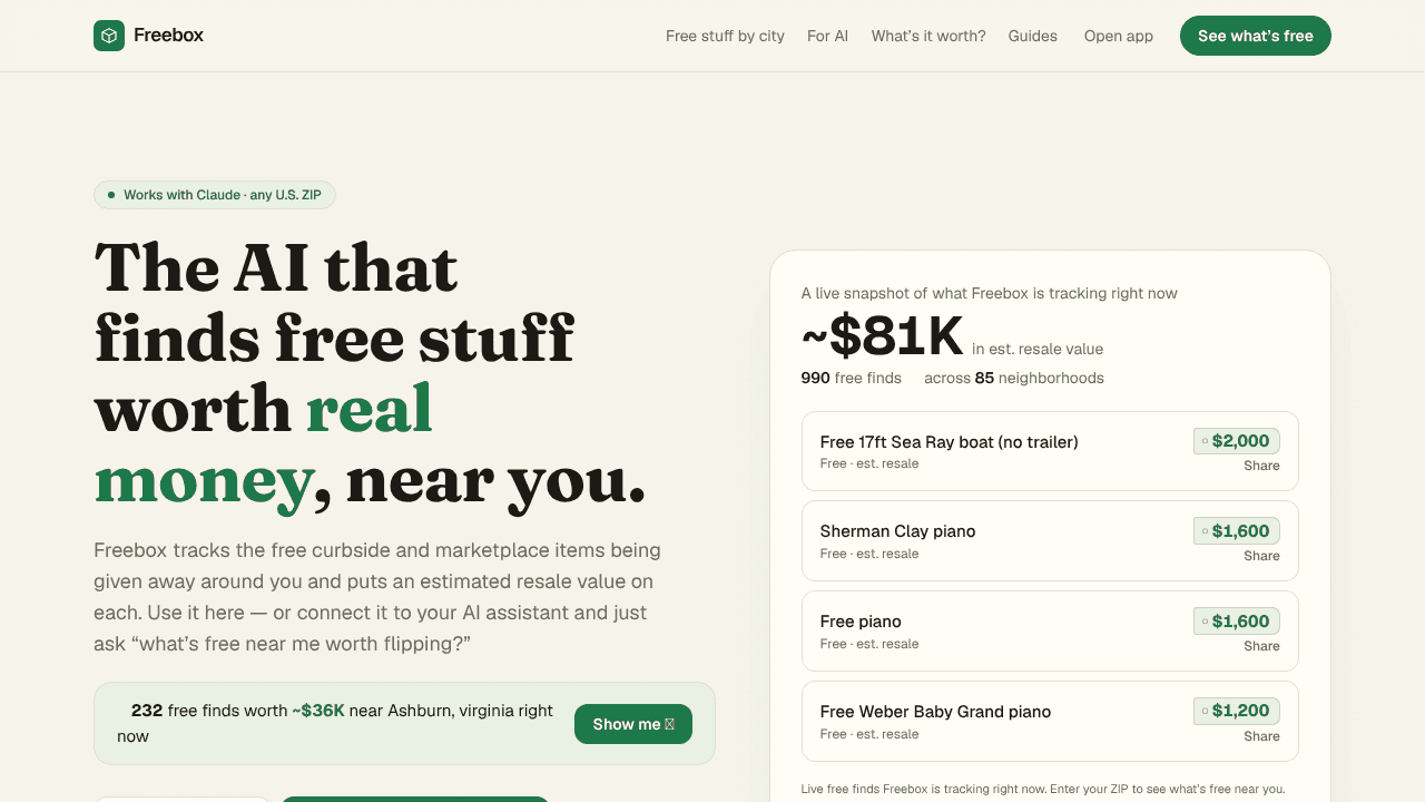 Freebox website screenshot
