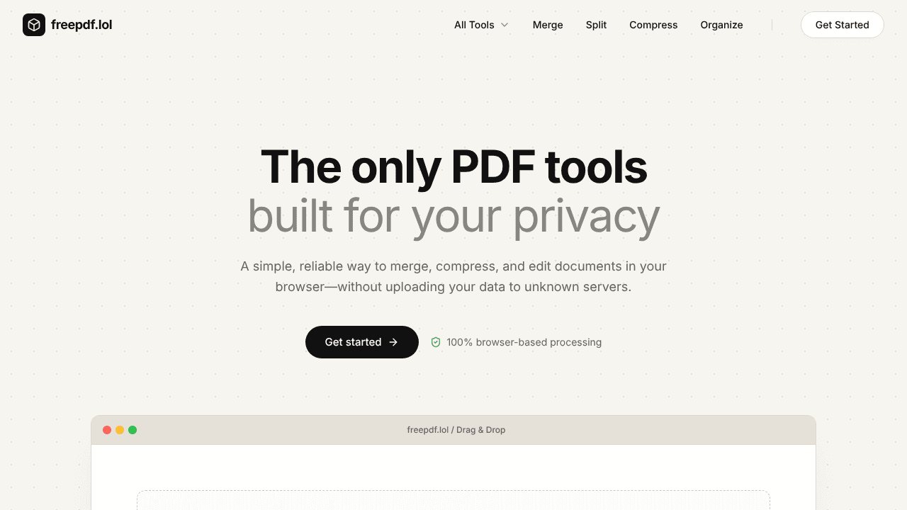 freepdf.lol website screenshot
