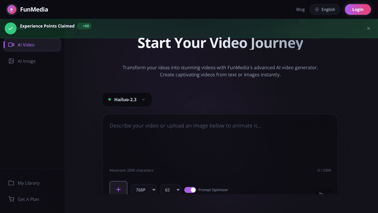 FunMedia website screenshot