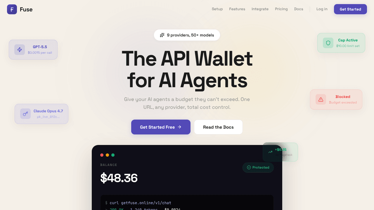 Fuse website screenshot