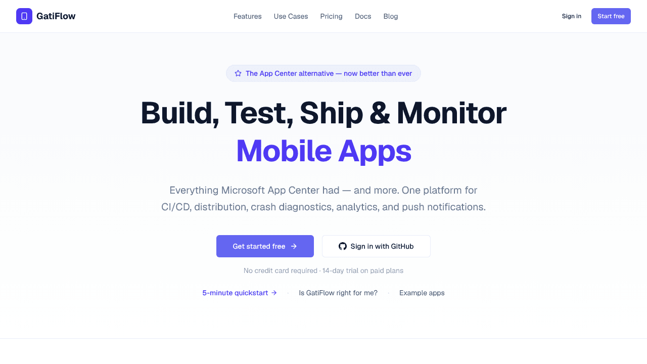 GatiFlow website screenshot