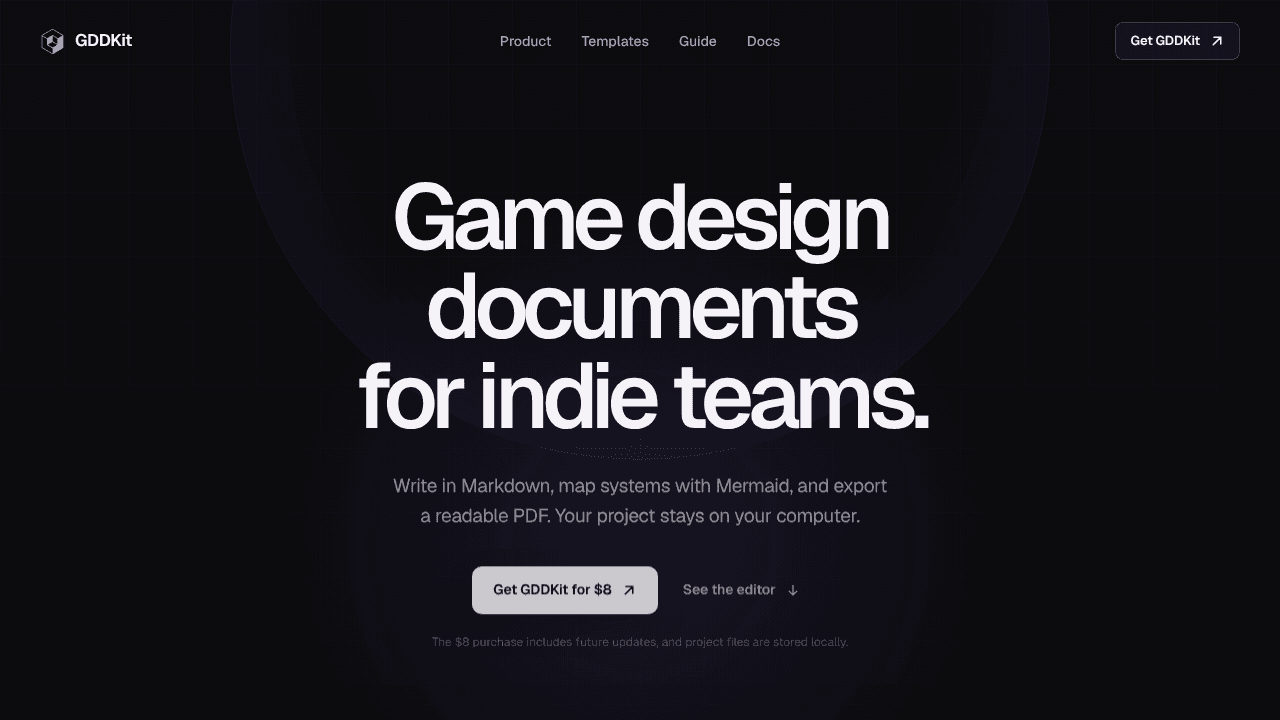 GDDKit website screenshot