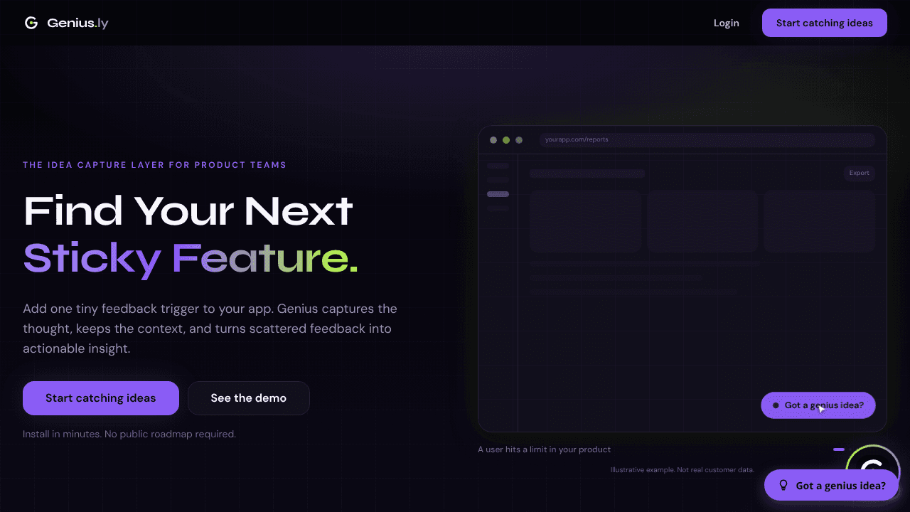 Genius website screenshot