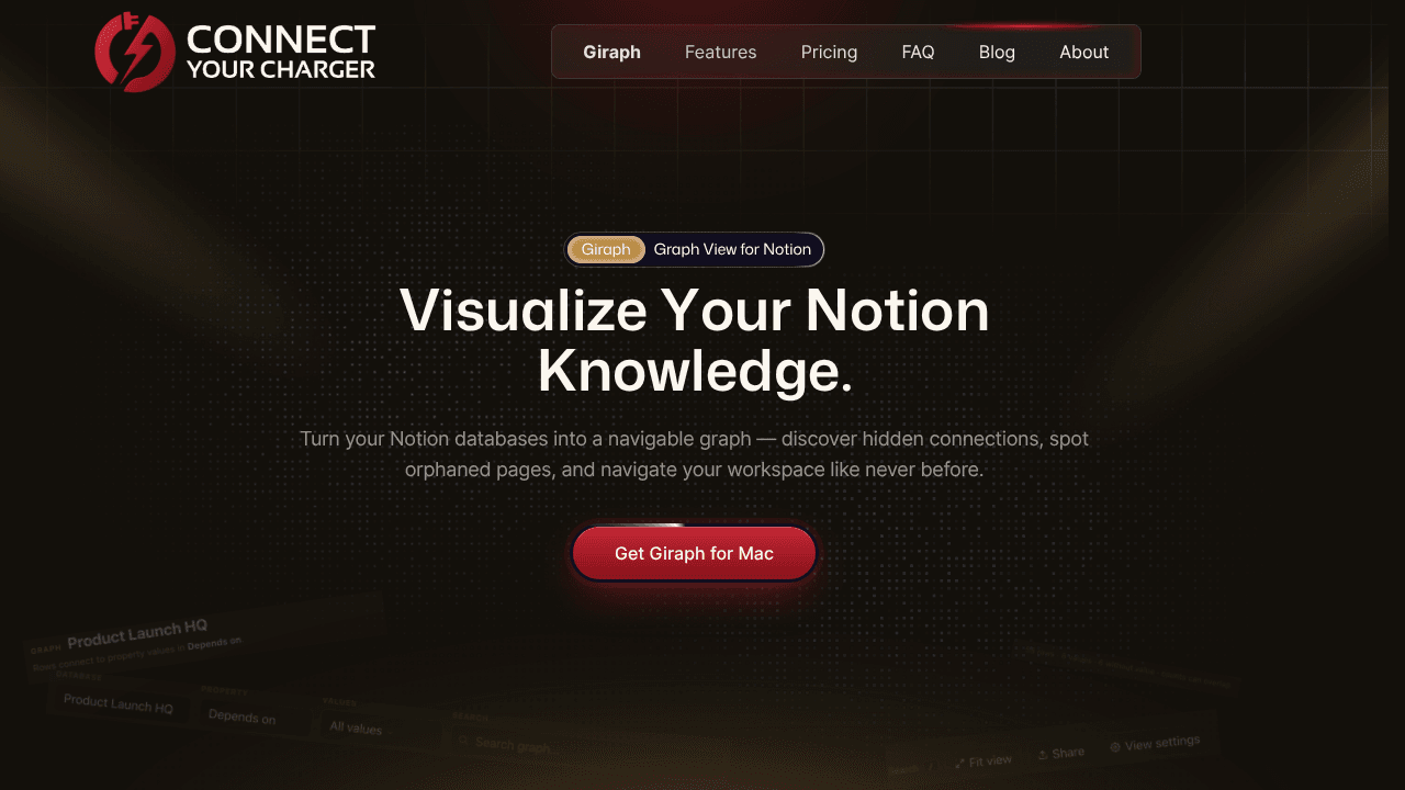 Giraph website screenshot