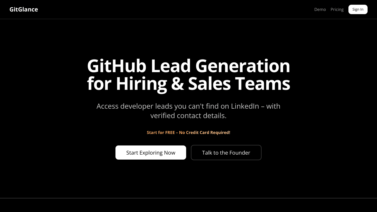 GitGlance