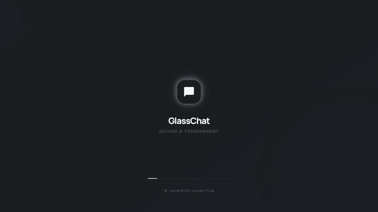 GlassChat website screenshot