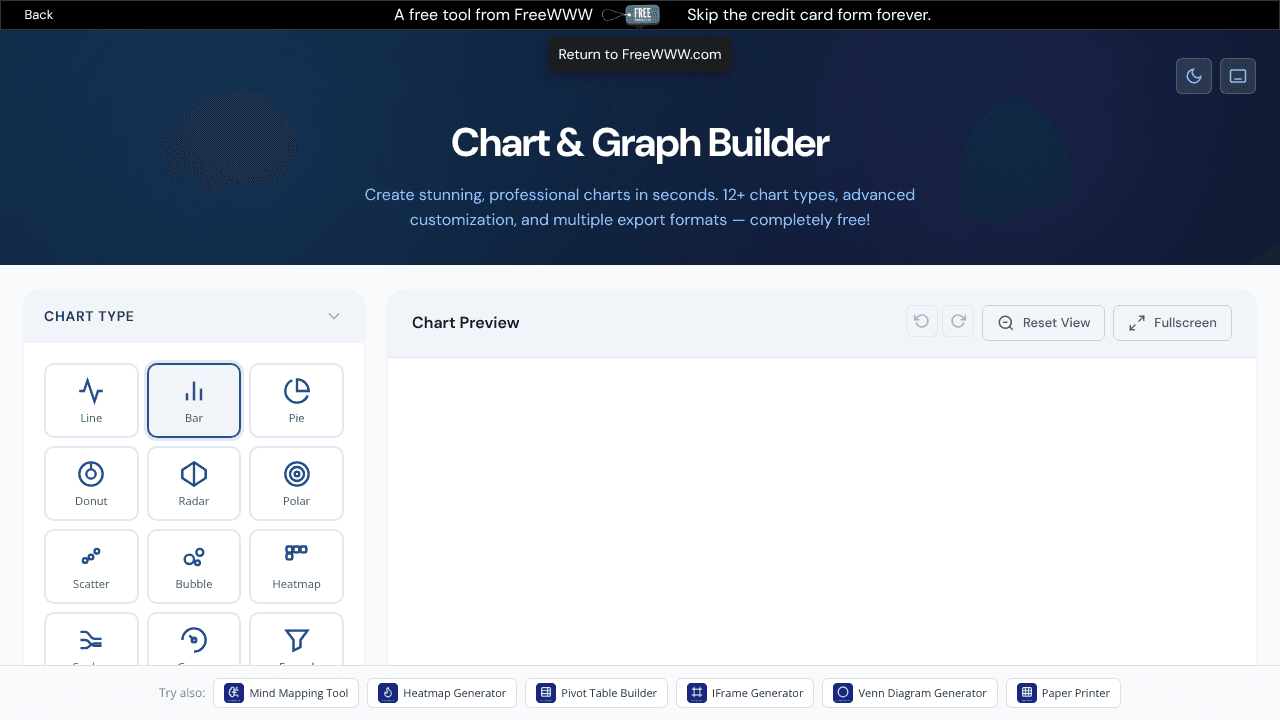 Graph Generator website screenshot