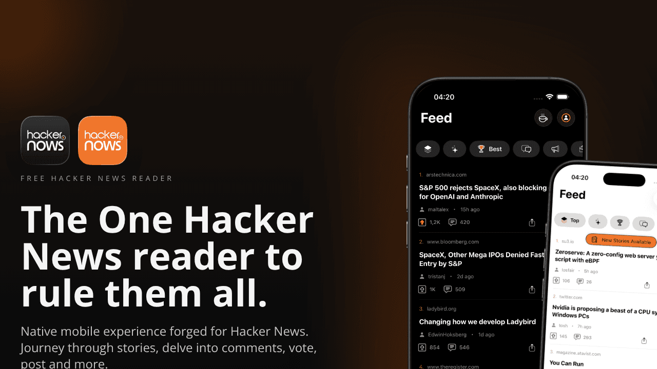 HackerNows website screenshot