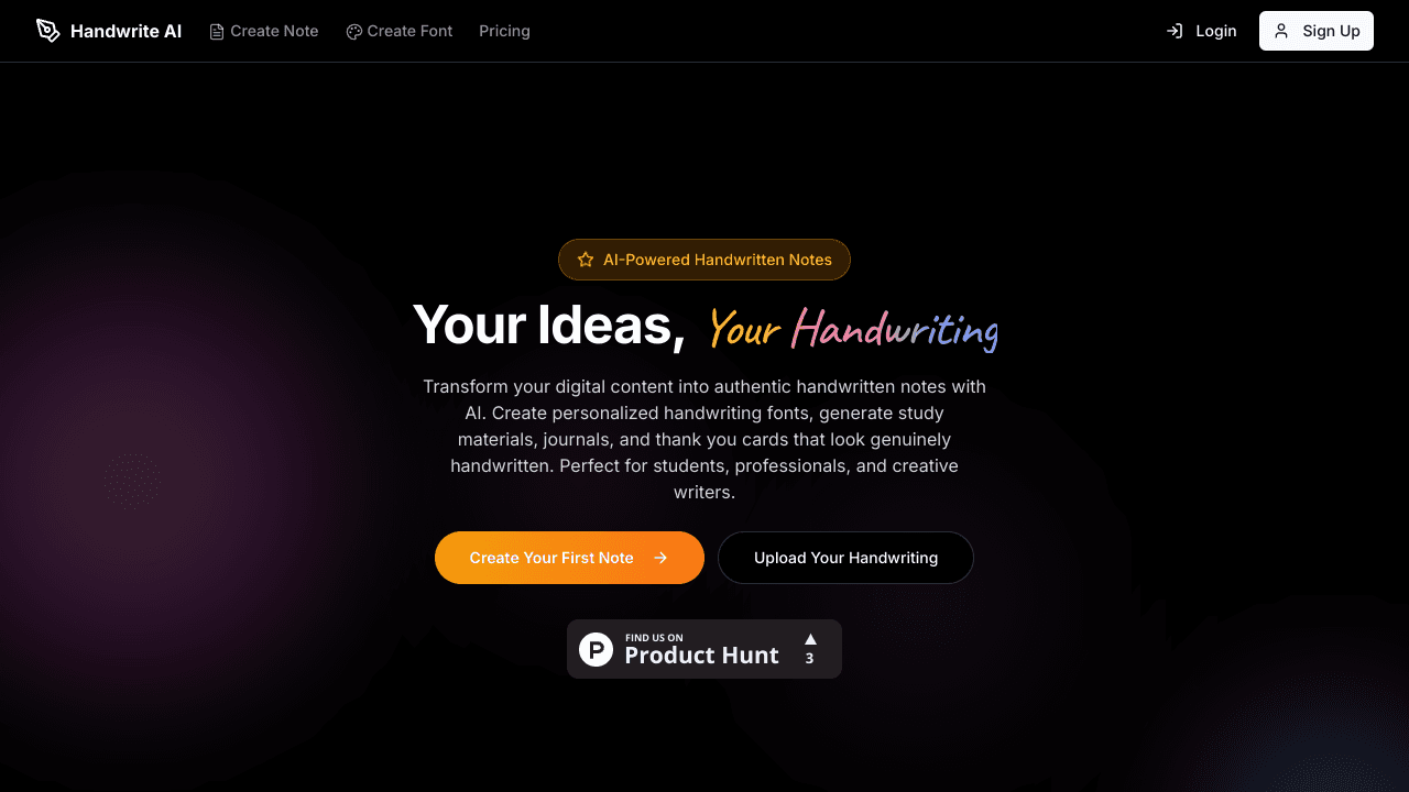 Handwrite AI