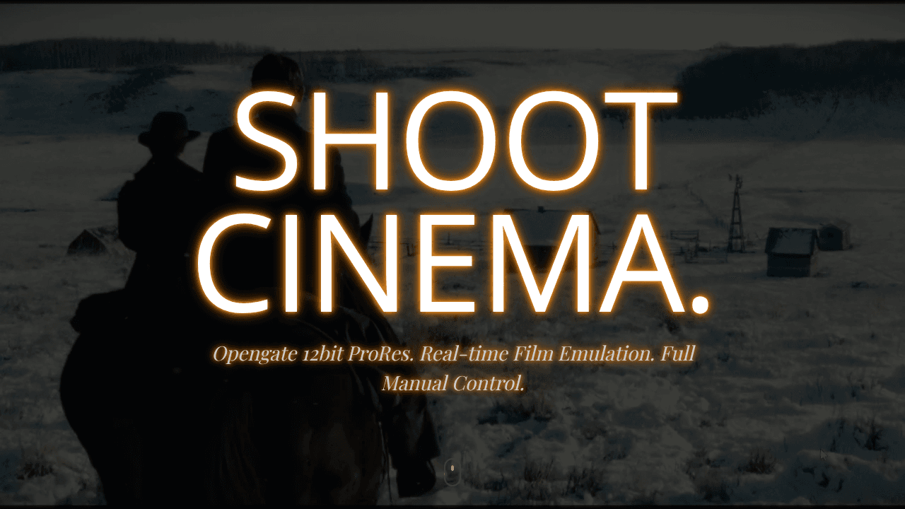 Helios Pro Camera website screenshot