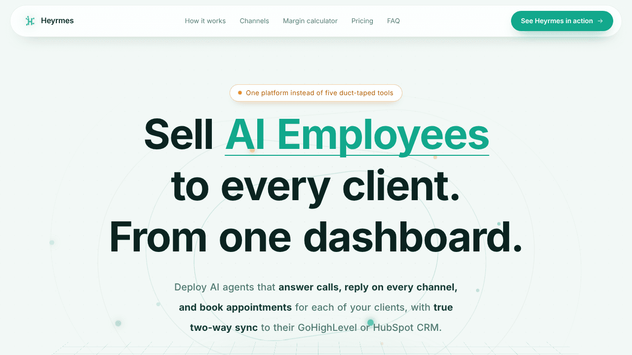 Heyrmes website screenshot