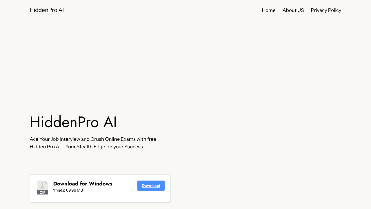 HiddenPro AI 