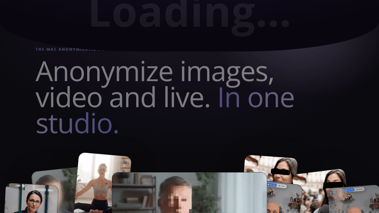 HideLens studio website screenshot
